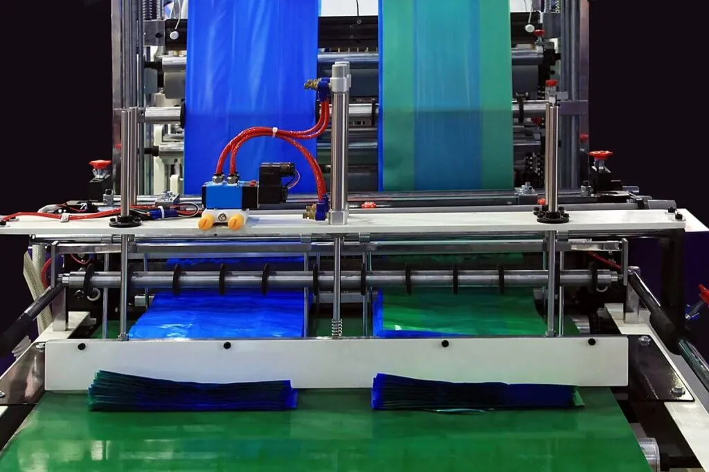 plastic bags production manufacturing process